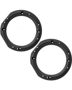 Metra 82-9600 6-6.5 (inch) Speaker Adapter Plates for Harley Davidson Touring 1996-13 Vehicles