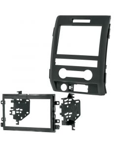 Metra 95-5820B Black Double Din Installation Kit for Ford F-150 2009-Up - Main