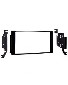 Metra 95-7325B Black Double DIN Installation Kit for Hyundai Santa Fe 2007-Up