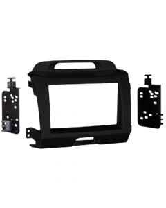Metra 95-7344CH Charcoal Double Din Installation Kit for Kia Sportage 2011-Up Vehicles
