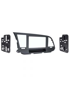 Metra 95-7376B Double DIN Car Stereo Dash Kit for 2017 - and Up Hyundai Elantra