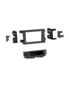 Metra 95-7884B Black Double DIN Car Radio Installation Kit for 2005 - 2014 Honda Ridgeline with Factory Navigation