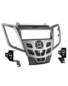 Metra 99-5825S 2011 Ford Fiesta Single DIN dash kit - Silver