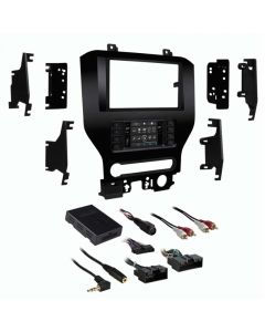 Metra 99-5838CH Double DIN Car Stereo Dash Kit for 2015 - and Up Ford Mustang