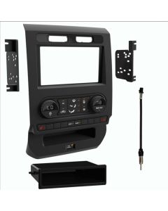 Metra 99-5849CH Single or Double DIN Car Stereo Dash Kit for 2015 - 2019 Ford F-150