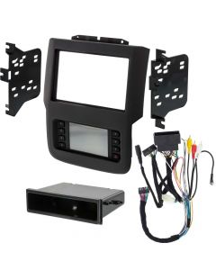 Metra 99-6527B Single or Double DIN Car Stereo Dash Kit for 2013 - and Up Dodge Ram