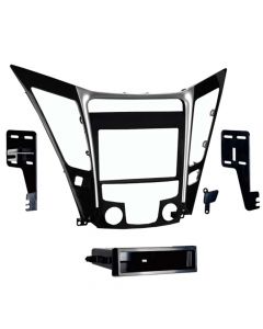 Metra 99-7342 2011 Hyundai Sonata Din And DDIN dash kit with Manual Climate Controls