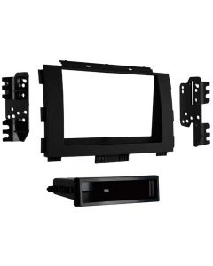 Metra 99-7365B Single or Double DIN Dash Kit for 2015 - and Up Kia Sedona - Matte Black