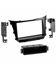 Metra 99-7379HG Double or Single DIN Car Stereo Dash Kit for 2013 - 2015 Hyundai Elantra GT with Factory Navigation