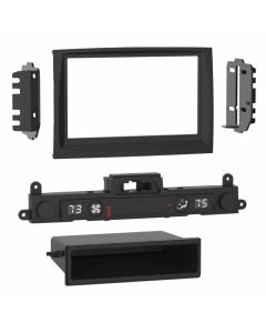 Metra 99-7389B Double DIN Car Stereo Dash Kit for 2017 - 2019 Kia Sportage with Factory display radio without navigation