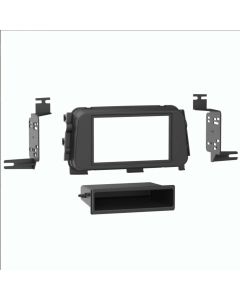 Metra 99-7636B Single or Double DIN Car Stereo Dash Kit for 2018 - 2021 Nissan Kicks