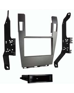 Metra 99-8162G Single or Double DIN Dash Kit for 2007 - 2012 Lexus ES350 Vehicles - Gray finish