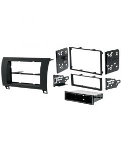 Metra 99-8220HG Single or Double DIN Car Stereo Dash Kit for 2007 - 2013 Toyota Tundra and 2008 and Up Toyota Sequoia - High Gloss Black