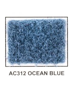 Metra AC312 40" Wide x 50 Yard Long Acoustic Carpet - Ocean Blue