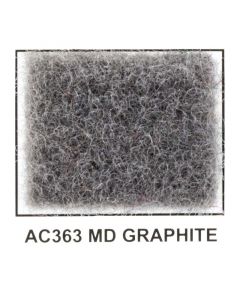 Metra AC363 40" Wide x 50 Yard Long Acoustic Carpet - Medium Graphite