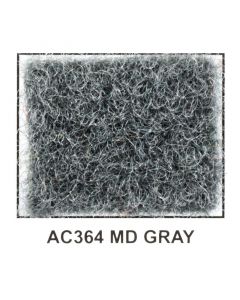 Metra AC364-5 40" Wide x 5 Yard Long Acoustic Carpet - Medium Gray