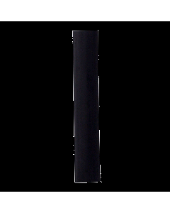 1 inch x 4 foot 3:1 Dual Wall Heat Shrink Tubing - Black 5-Pack