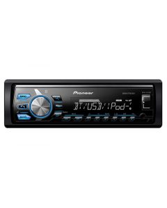Pioneer MVH-X370BT Single-DIN In-Dash Digital Media Receiver with USB control for iPod & iPhone, Siri Eyes Free, Bluetooth, Media Access, and Pandora ready with MIXTRAX
