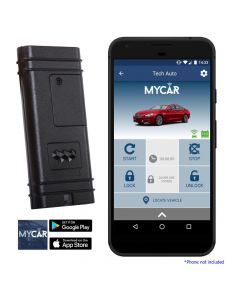 Crimestopper Tele-Connect MYCAR Add-On Module to Control Aftermarket Remote Start Systems from Smart Phone