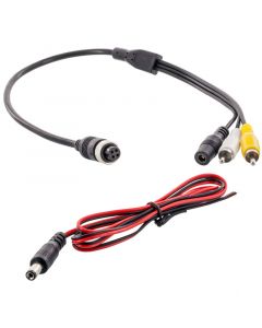 Safesight SMCRCA02 Commercial Grade Back Up Camera RCA Adapter Harness