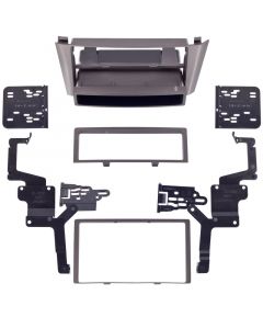 Metra 99-7609G Double DIn and Single DIN Turbo Kit for 2000 - 2004 Infiniti I30 / I35 Color - Grey finish