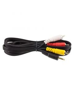 3.5mm Phono Plug to Audio Video RCA Cable