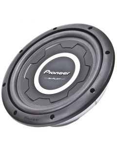 Pioneer TS-SW3001S4 12" Shallow Subwoofer With 1500 Watts Max Power - Front View