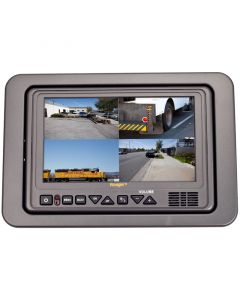 Audiovox AOM-7694 7 inch RV monitor - No trim in flush mount bracket