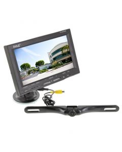 Pyle PLCM7500 7 inch back up camera system with license plate camera