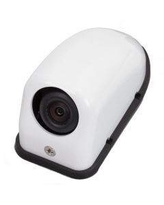 Audiovox Voyager VCMS12LWT 1/3" Left Side Mount Color Camera with 131 degree Wide Angle - White housing