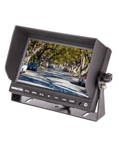 Safesight TOP-SS-D7004 7 Inch LCD Monitor with 2 - 4 Pin Audio and  Video inputs