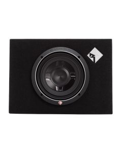 DISCONTINUED - Rockford Fosgate P3S-1X8 Single P3 8" Shallow Loaded Subwoofer Enclosure for Car