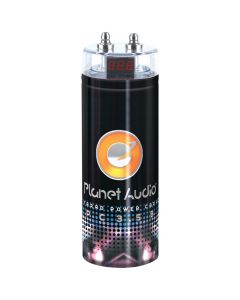 DISCONTINUED - Planet Audio PC3.5B Black Finish Capacitor 3.5 Farad