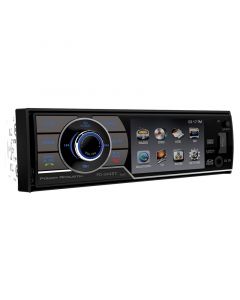 POWER ACOUSTIK PD‐344B 3.4" Single-DIN In-Dash DVD Receiver with Detachable Face & Bluetooth for Vehicles