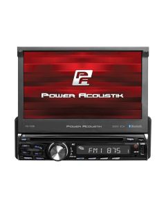 Power Acoustik PD-720B Single DIN 7 inch Flip-Up DVD/CD Receiver with Bluetooth