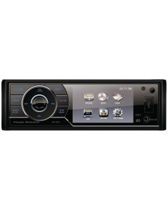 Power Acoustik PD-344 3.4" Single-Din In-Dash DVD Receiver With Detachable Face - Front of Unit