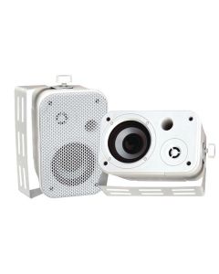 Pyle PDWR30W 3.5" Indoor/Outdoor Waterproof Speakers White