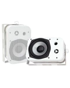 PYLE PDWR40W 5.25" Indoor/Outdoor Waterproof Speakers White