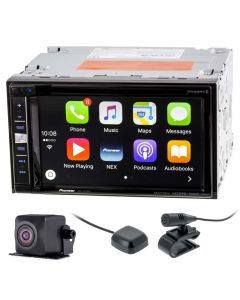 Pioneer AVIC-5201NEX Double DIN 6.2 inch In Dash Car Stereo Receiver with Navigation, DVD, Apple CarPlay, and SiriusXM ready