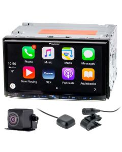 Pioneer AVIC-7201NEX Double DIN 7 inch In Dash Car Stereo Receiver with Navigation, DVD, Apple CarPlay, Android Auto, HDMI and SiriusXM