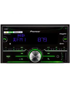 Pioneer FH-X830BHS Double-DIN In-Dash Bluetooth CD Receiver - Main