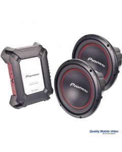 Pioneer GXT-3504D Car subwoofer combo - Complete contents