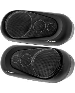 Pioneer TS-X150 5.25" 60-Watt 3-Way Surface-Mount Speakers