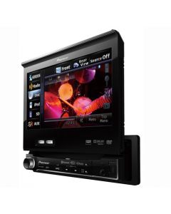 Pioneer AVH-P5200BT Single DIN 7 inch In Dash Touchscreen LCD Monitor and DVD Multimedia Receiver w/BT, AUX, USB, SD & iPod Ctrl