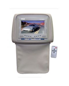 Pyle PL72HR 7 inch Headrest Monitor With Zipper Hide-Away Cover