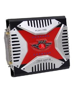Pyle PLA-4180 Red Elite Series High Powered Bridgeable MOSFET Amplifier 250W X 4 Channels