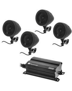 Planet Audio PMC4B Motorcycle/ATV Sound System with Bluetooth Audio Streaming
