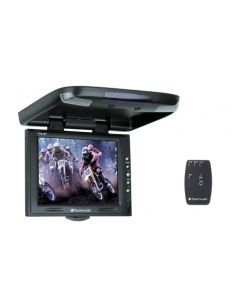 DISCONTINUED - Planet Audio P10.4VF 10.4 Inch Roof Mount Flip Down TFT LCD Monitor with Swivel Bracket and IR Transmitter