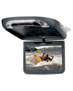 DISCONTINUED - Planet Audio P11.2AIO 11.2 Inch Roof Mount Flip Down TFT LCD Monitor with Built In Multimedia DVD Player and Housing-Monitor Options