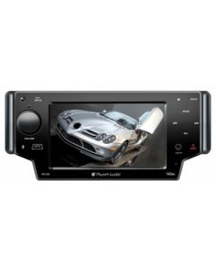Discontinued - Planet Audio P9715B In Dash Single DIN 5 Inch Motorized Slide Down Widescreen Touchscreen TFT LCD Monitor Built In Multimedia DVD Receiver & Bluetooth